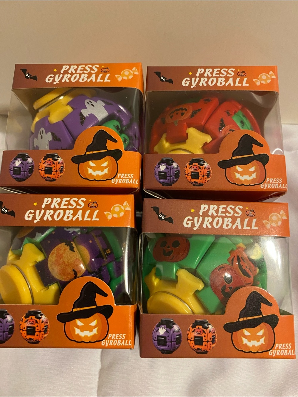 Halloween Press Gyroball Spinner Ball